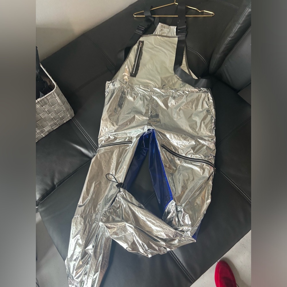 Metallic romper